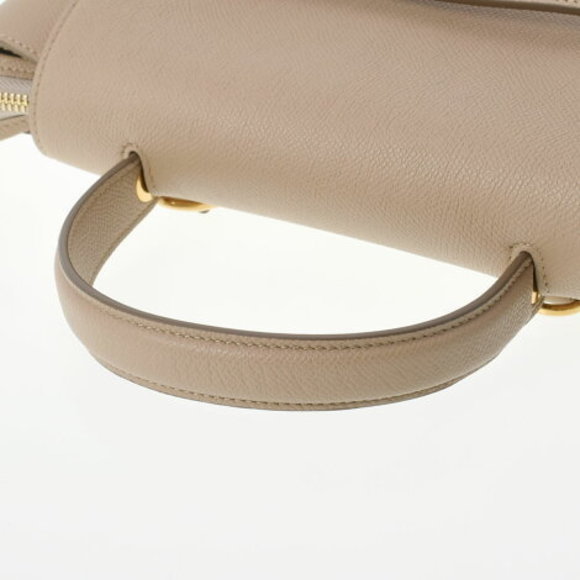 CELINE Belt Bag Micro Taupe Calfskin Handbag - Picture 3 of 12